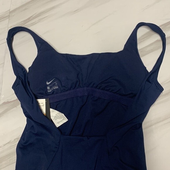 NWT Nike | Essentials One Piece Swimsuit Navy Blue S - Picture 5 of 7